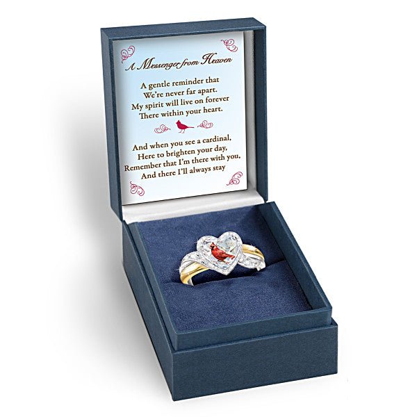Red Cardinal Memorial Ring