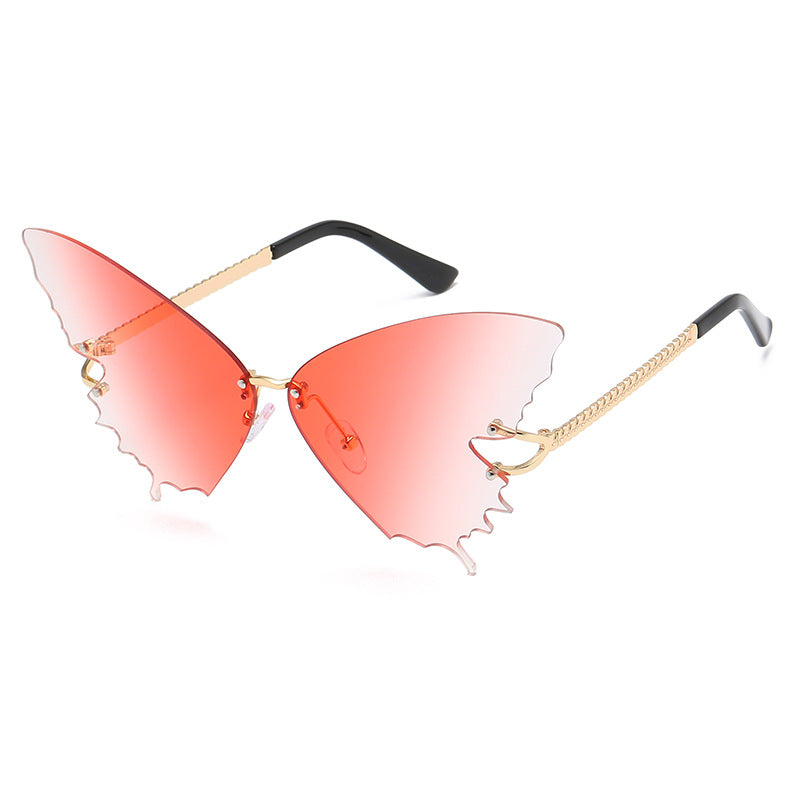Gradient Color Butterfly Sunglasses