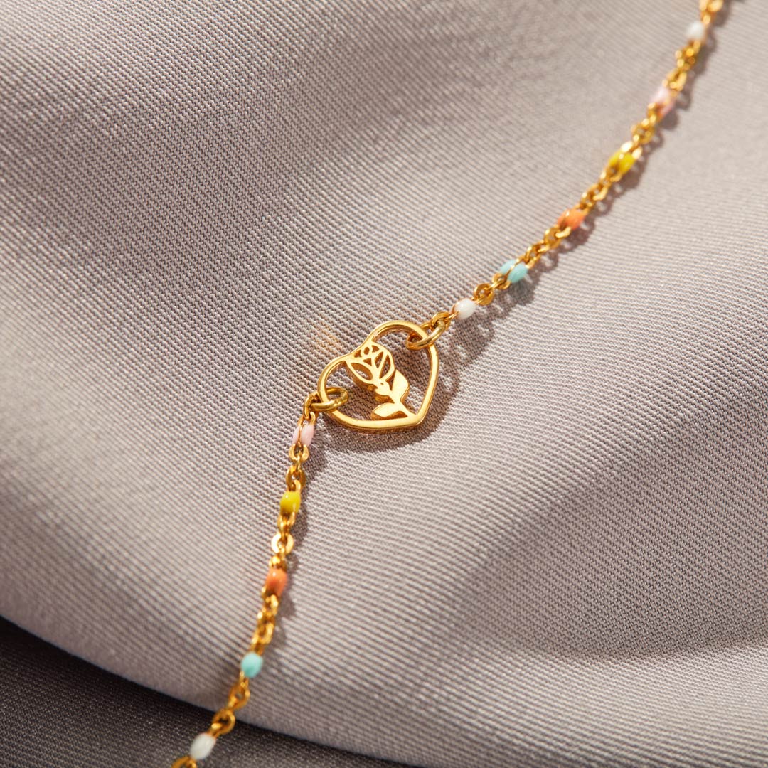 Redamancy Heart Rose Bracelet
