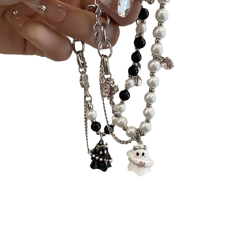 For Bestie - Ghost Bead Bracelet