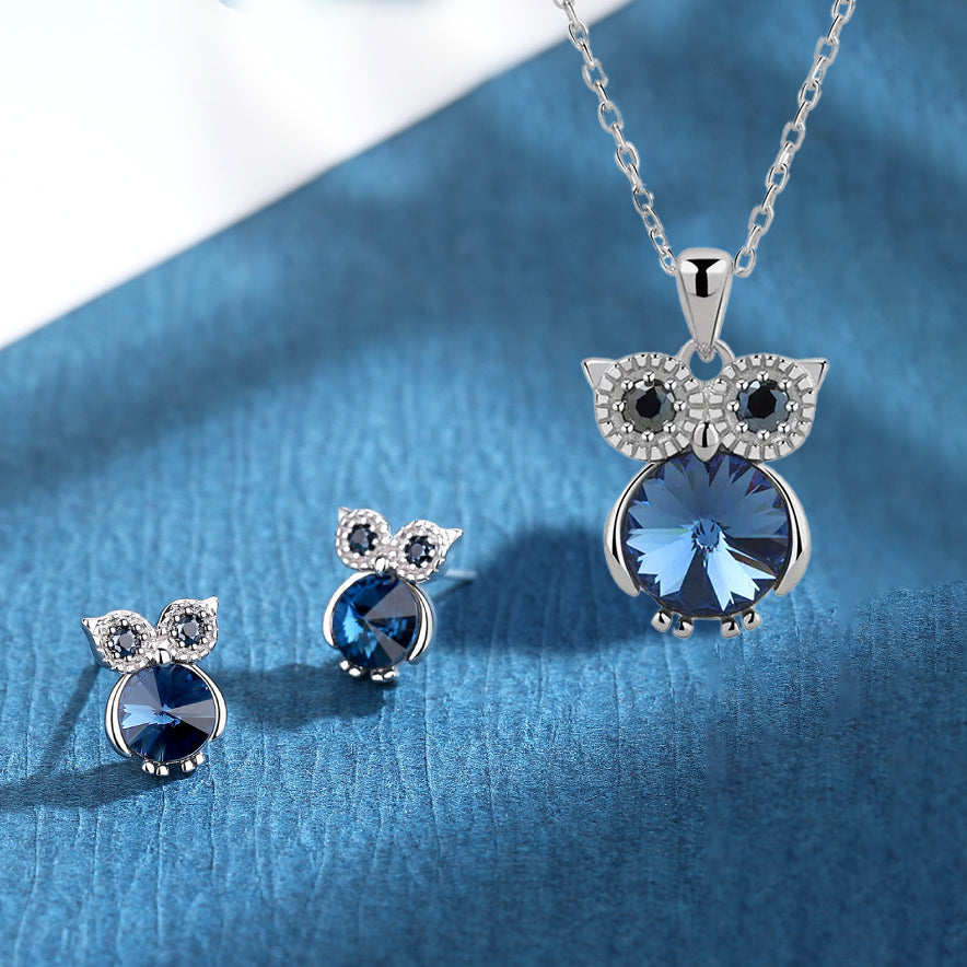 S925 Owl of Wisdom necklace