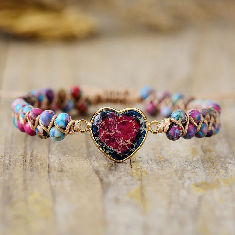 Passionate Heart Jasper Bracelet - The best gift for loved ones