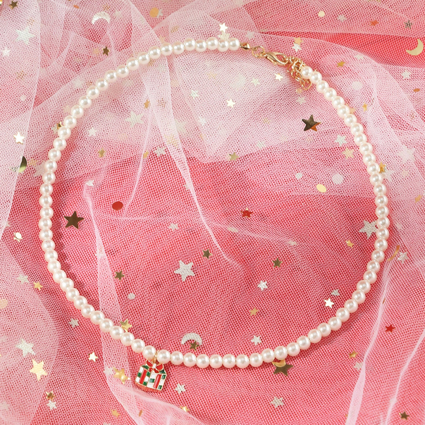 🎄CHRISTMAS HOT SALE❄Pearl Christmas Necklace