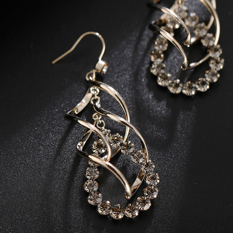 💐 Mother's Day Pre-Sale 💝- Lrregular Geometric Spiral Earrings