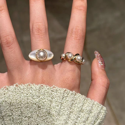 Pearl Serenade Ring