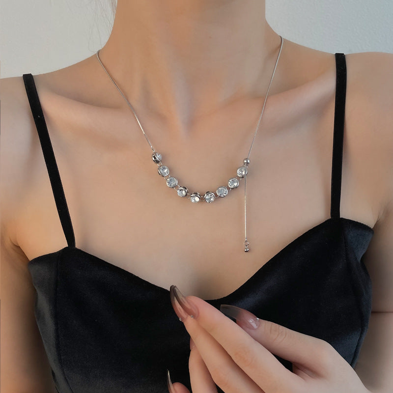 Radiant Crescent Necklace