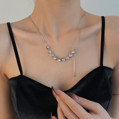Radiant Crescent Necklace