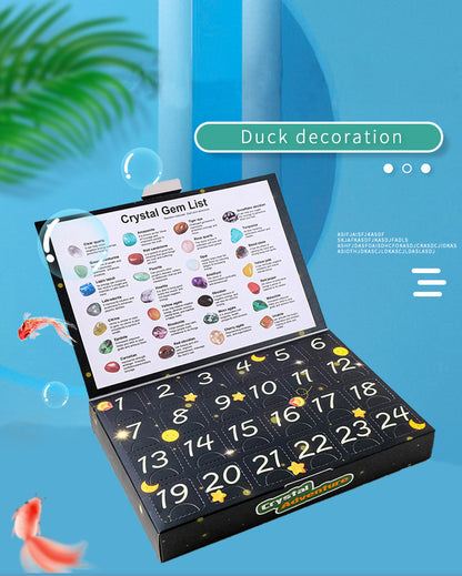 24 Pcs Christmas Advent Calendar Gift Box