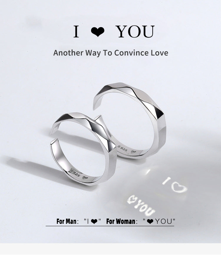 'I Love You' Projection Ring