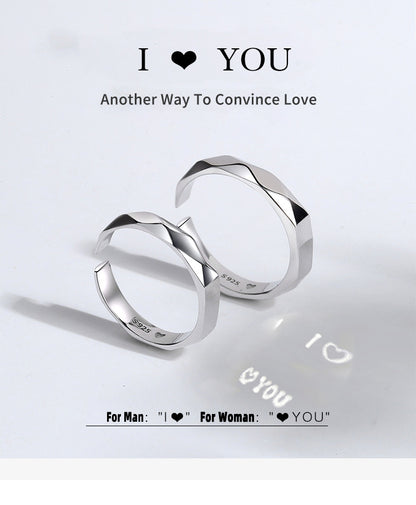 'I Love You' Projection Ring