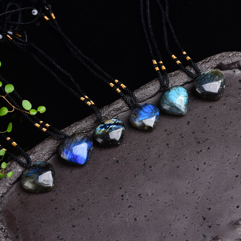 For Beloved Ones-Luminous Heart Labradorite