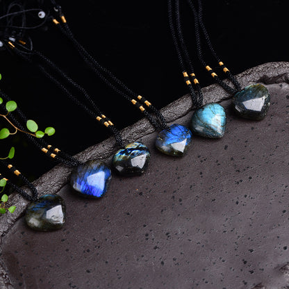 For Beloved Ones-Luminous Heart Labradorite