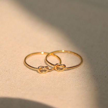 For Love - I Love You Until Infinity Runs Out Ring
