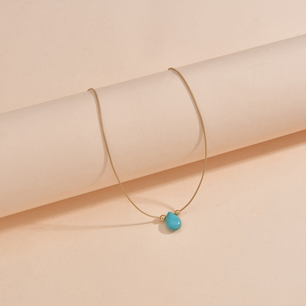 Ocean Whisper - Turquoise Necklace