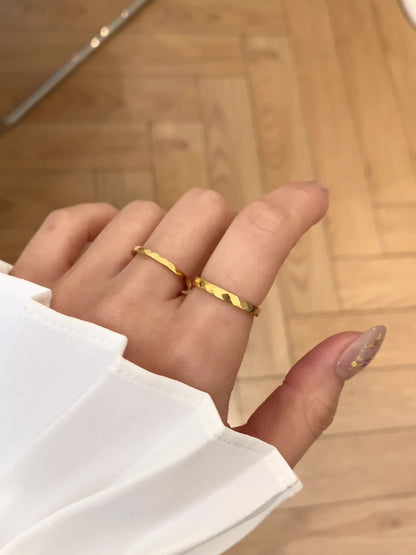 Irregular Geometric Ring