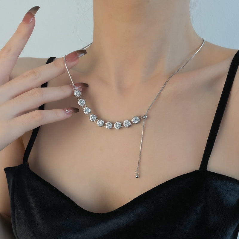 Radiant Crescent Necklace