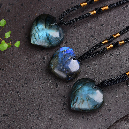 For Beloved Ones-Luminous Heart Labradorite