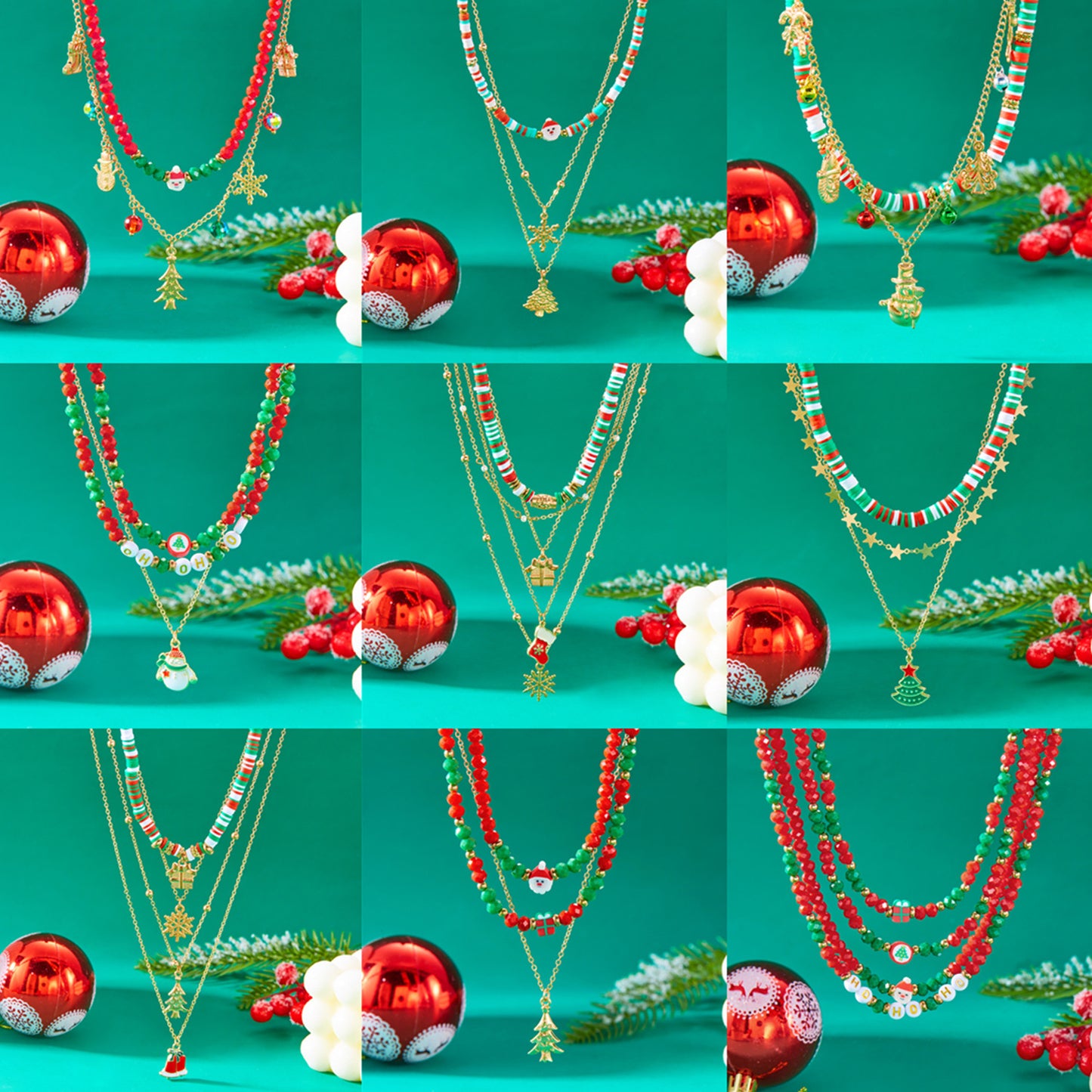 Christmas Choker Necklace