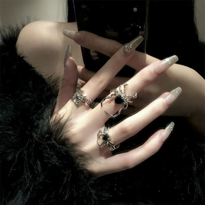 Black Widow Embrace Ring