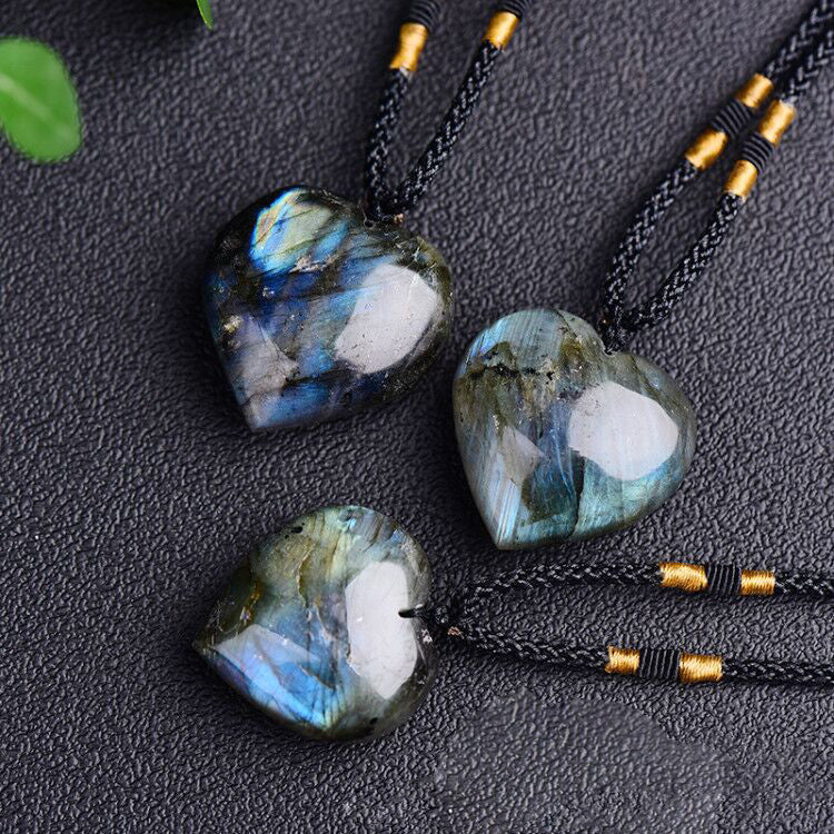 For Beloved Ones-Luminous Heart Labradorite