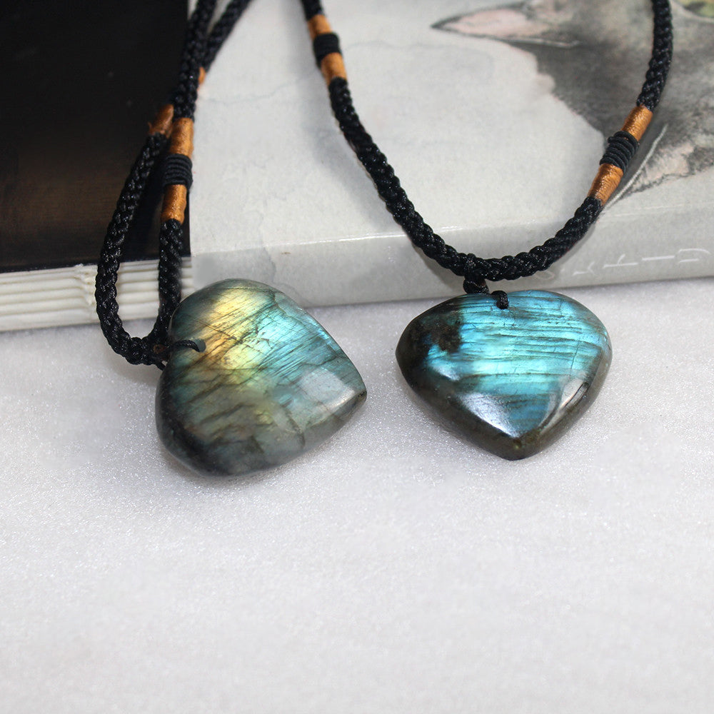 For Beloved Ones-Luminous Heart Labradorite