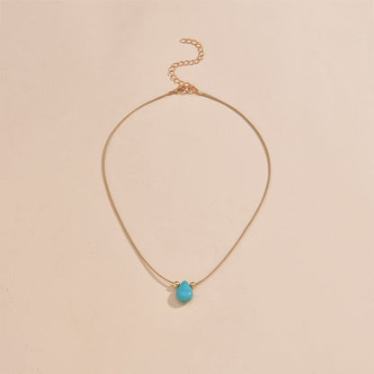 Ocean Whisper - Turquoise Necklace