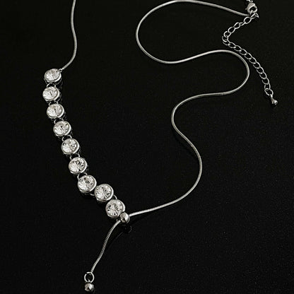 Radiant Crescent Necklace