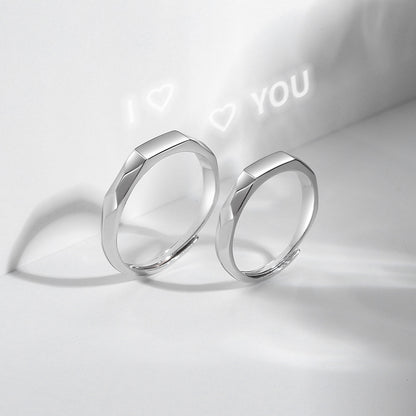 'I Love You' Projection Ring