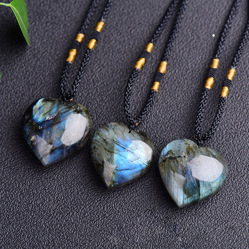For Beloved Ones-Luminous Heart Labradorite