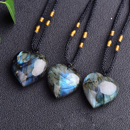For Beloved Ones-Luminous Heart Labradorite