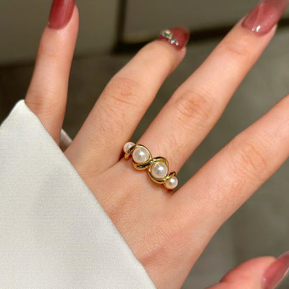 Pearl Serenade Ring