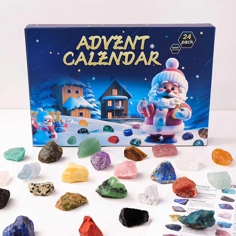 24 Pcs Christmas Advent Calendar Gift Box