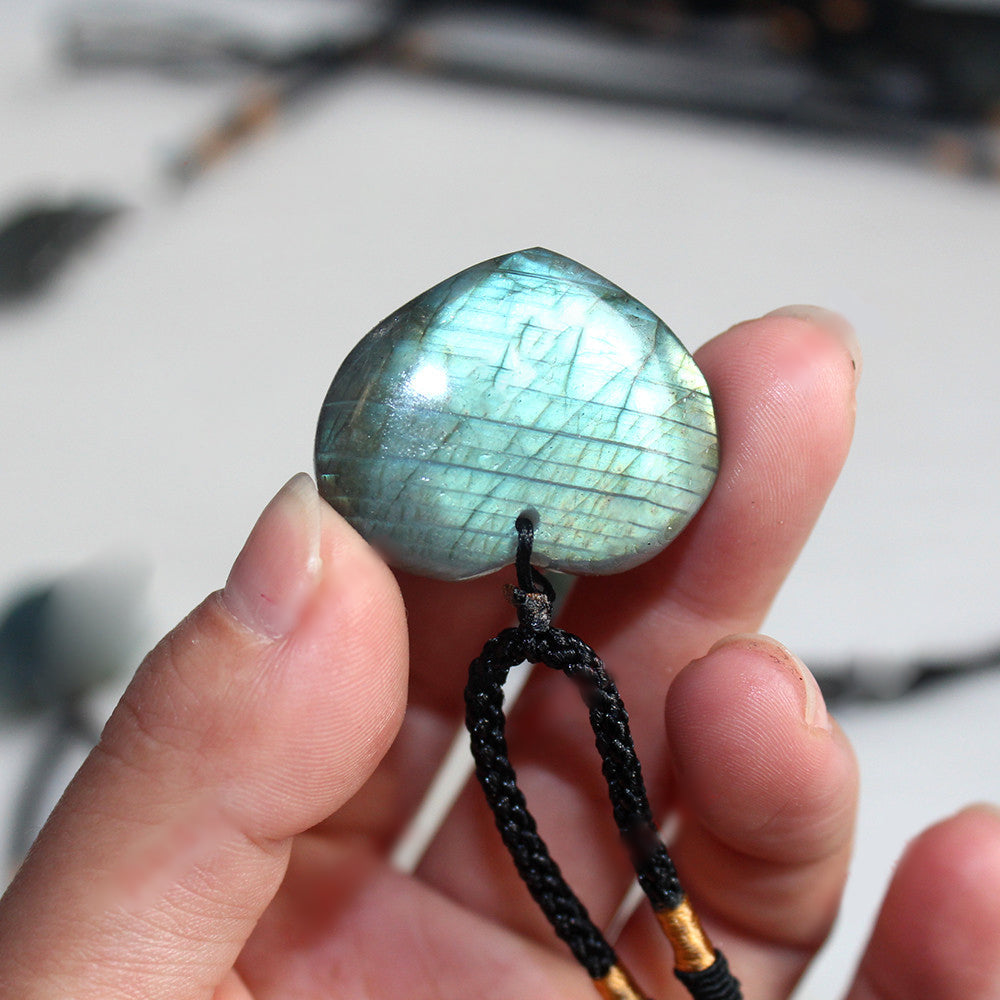 For Beloved Ones-Luminous Heart Labradorite