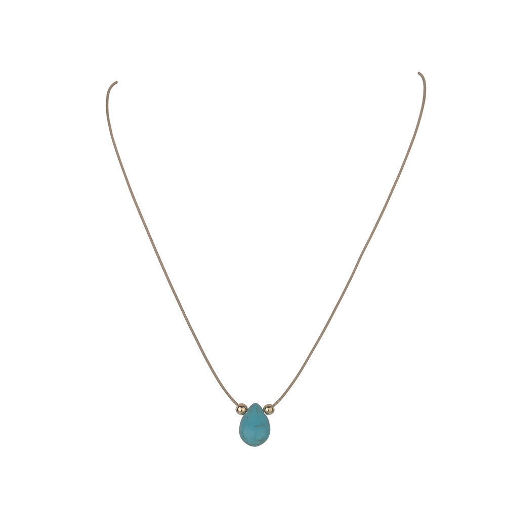 Ocean Whisper - Turquoise Necklace