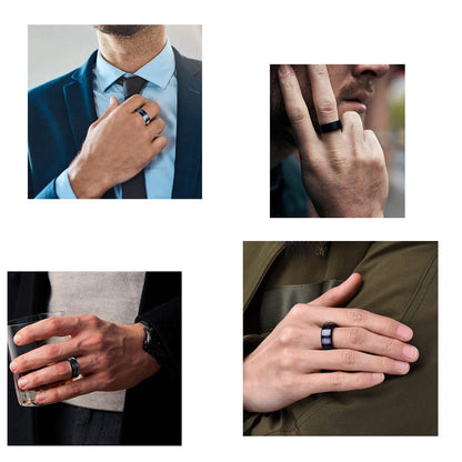 Rotating Collection Rings