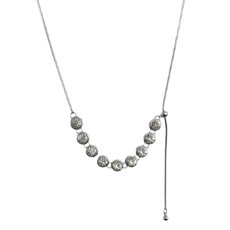 Radiant Crescent Necklace