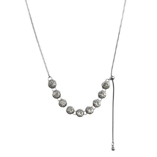 Radiant Crescent Necklace