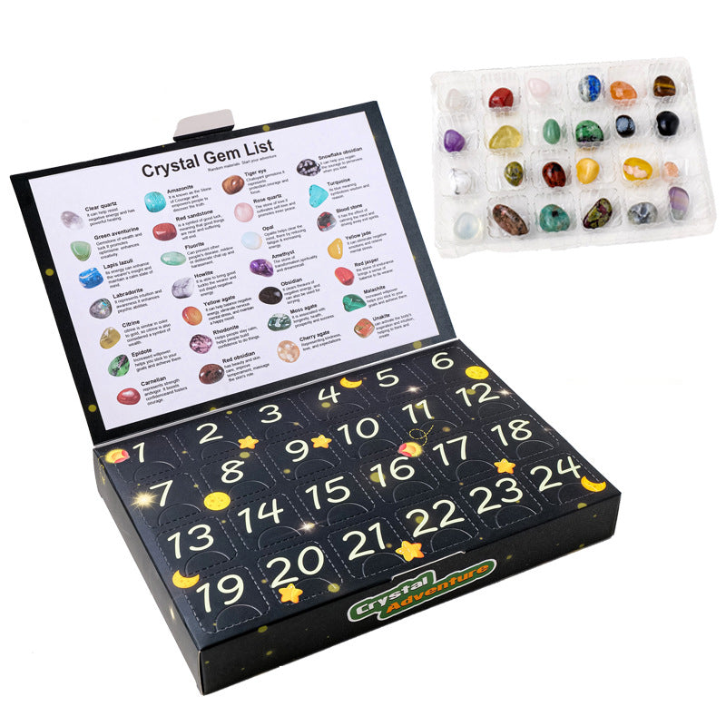 24 Pcs Christmas Advent Calendar Gift Box