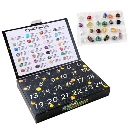 24 Pcs Christmas Advent Calendar Gift Box