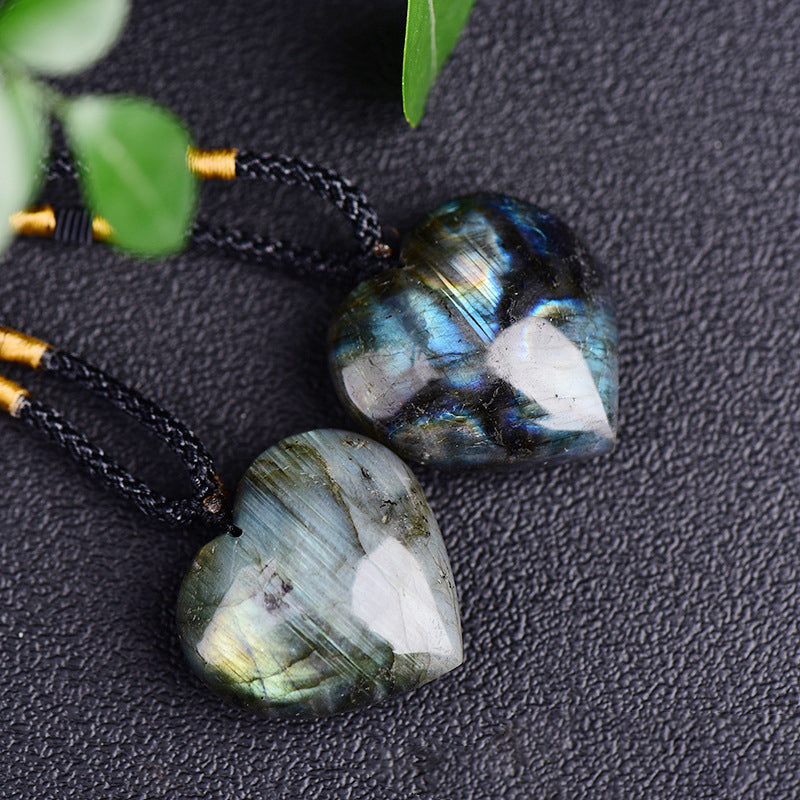 For Beloved Ones-Luminous Heart Labradorite
