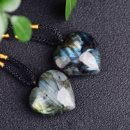 For Beloved Ones-Luminous Heart Labradorite