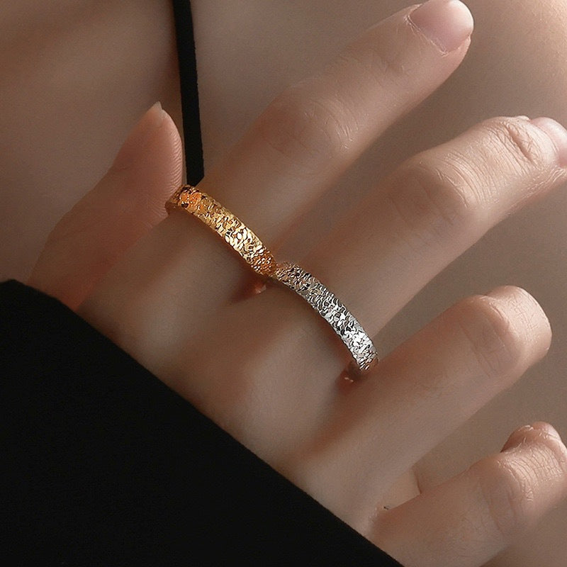 Smashed Style Ring