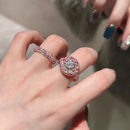 Rose Gold Gradient Ring