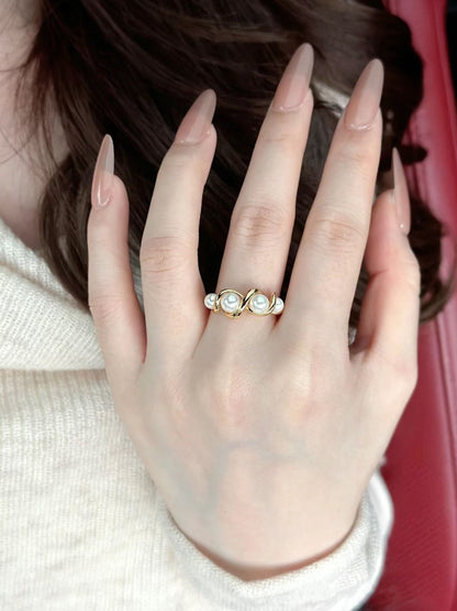 Pearl Serenade Ring