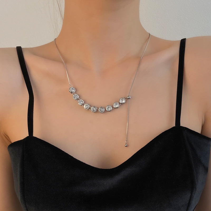 Radiant Crescent Necklace