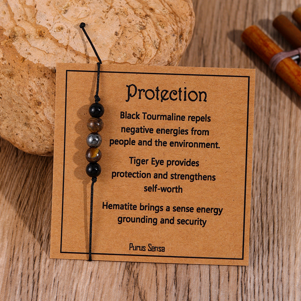 Be Strong And Be Yourself - New BOHO Healing Bead Bracelet