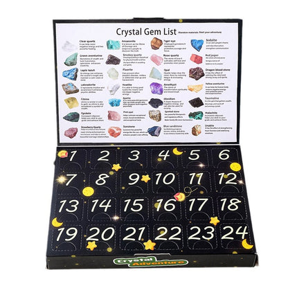 24 Pcs Christmas Advent Calendar Gift Box