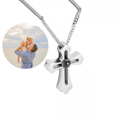 Personalized Projection Holy Bible Necklace