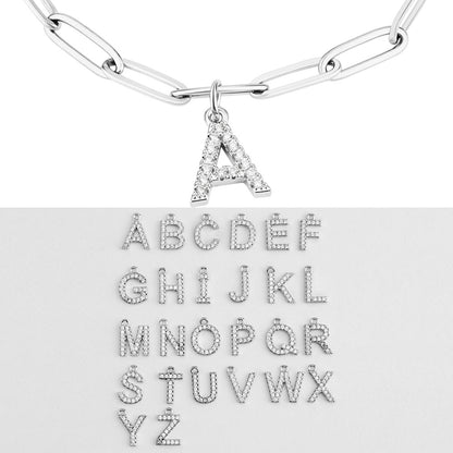 🌺Mother's Day Pre-sale🎁Minimalist Personalized Diamond Letter Bracelet