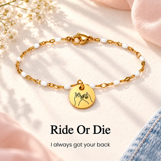 Ride or Die Pinky Promise Bracelet